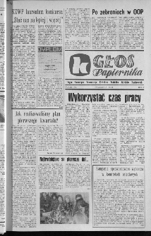 Głos Papiernika : organ Samorządu Robotniczego Kieleckich Zakładów Wyrobów Papierowych, 1978, nr 7 (82)