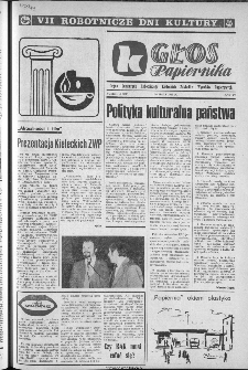 Głos Papiernika : organ Samorządu Robotniczego Kieleckich Zakładów Wyrobów Papierowych, 1979, nr 10 (109)