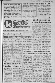 Głos Papiernika : organ Samorządu Robotniczego Kieleckich Zakładów Wyrobów Papierowych, 1982, nr 7 (173)