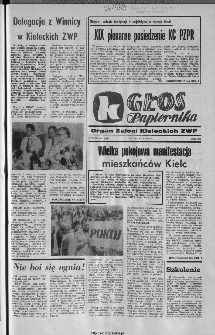 Głos Papiernika : organ Samorządu Robotniczego Kieleckich Zakładów Wyrobów Papierowych, 1985, nr 9-10 (216)