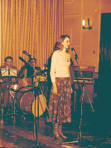 Koncert laureatów konkursu piosenki radzieckiej w Wojewódzkim Domu Kultury w Kielcach.