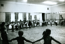 Zajęcia z rytmiki w „Klubie Dziecka” 1982