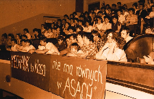 Finał konkursu „Asy z naszej klasy”. Kielce 1986