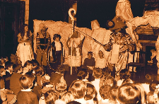 Zabawa choinkowa dla dzieci w Wojewódzkim Domu Kultury 1986