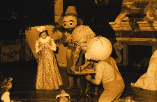 Zabawa choinkowa dla dzieci w Wojewódzkim Domu Kultury 1985