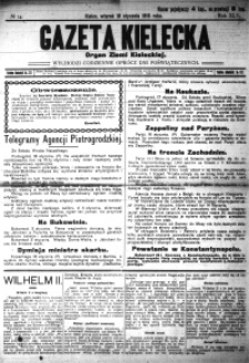 Gazeta Kielecka, 1915, R.46, nr 1