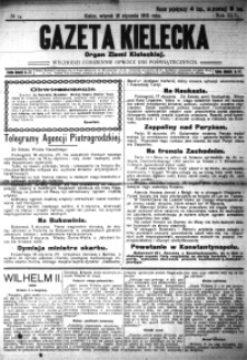 Gazeta Kielecka, 1915, R.46, nr 13