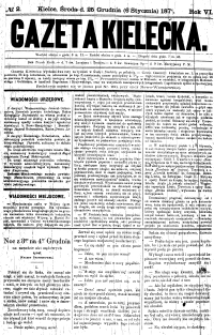 Gazeta Kielecka, 1875, R.6, nr 1