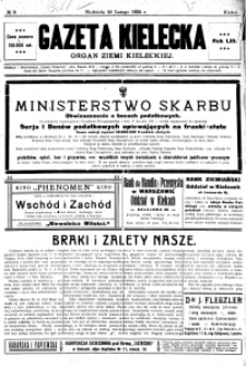 Gazeta Kielecka, 1924, R.55, nr 2