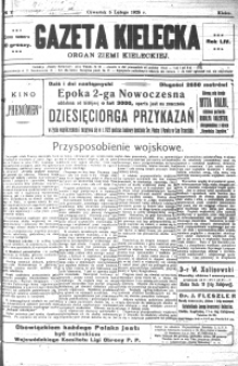 Gazeta Kielecka, 1925, R.56, nr 31