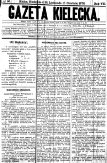 Gazeta Kielecka, 1876, R.7, nr 15