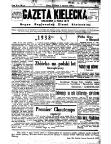 Gazeta Kielecka, 1938, R.69, nr 7