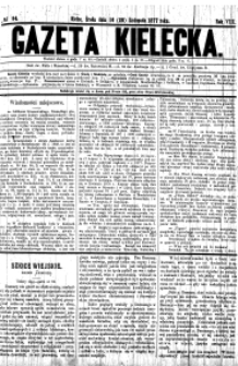 Gazeta Kielecka, 1877, R.8, nr 100