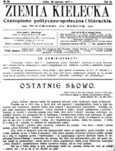 Ziemia Kielecka. Czasopismo polityczno-społeczne i literackie, 1916, R.2, nr 51