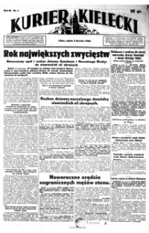 Kurier Kielecki 1942, nr 172