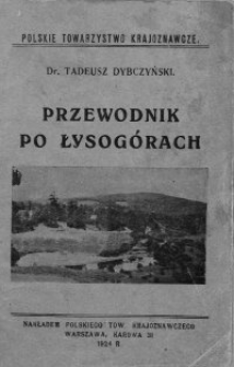 Ilustrowany przewodnik po Łysog&oacute;rach