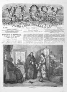 Kłosy: czasopismo ilustrowane, tygodniowe, poświęcone literaturze, nauce i sztuce, 1872, T.XV, nr 384