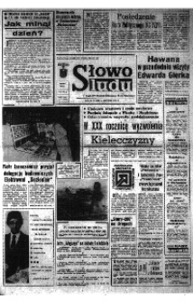 Słowo Ludu : organ Komitetu Wojew&oacute;dzkiego Polskiej Zjednoczonej Partii Robotniczej, 1975, R.XXVI, nr 70
