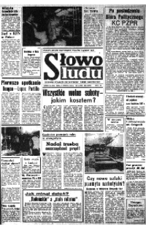 Słowo Ludu : organ Komitetu Wojew&oacute;dzkiego Polskiej Zjednoczonej Partii Robotniczej, 1981, R.XXXII, nr 179