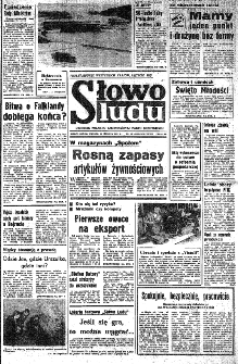 Słowo Ludu : organ Komitetu Wojew&oacute;dzkiego Polskiej Zjednoczonej Partii Robotniczej, 1982, R.XXIII, nr 116
