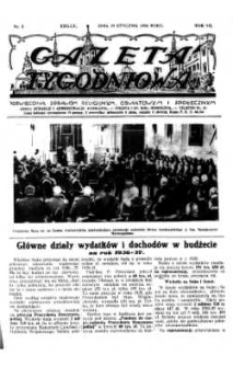 Gazeta Tygodniowa. Poświęcona sprawom religijnym, oświatowym i społecznym,1936, R.7, nr 3