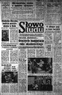 Słowo Ludu : organ Komitetu Wojew&oacute;dzkiego Polskiej Zjednoczonej Partii Robotniczej, 1982, R.XXIII, nr 194