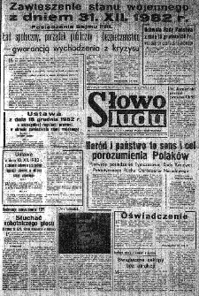 Słowo Ludu : organ Komitetu Wojew&oacute;dzkiego Polskiej Zjednoczonej Partii Robotniczej, 1982, R.XXIII, nr 249