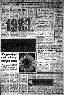 Słowo Ludu : organ Komitetu Wojewódzkiego Polskiej Zjednoczonej Partii Robotniczej, 1983, R.XXXV, nr 1 (magazyn)