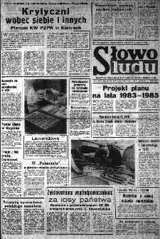 Słowo Ludu : organ Komitetu Wojew&oacute;dzkiego Polskiej Zjednoczonej Partii Robotniczej, 1983, R.XXXV, nr 23