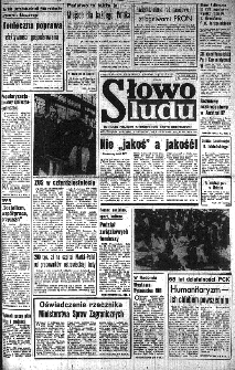 Słowo Ludu : organ Komitetu Wojewódzkiego Polskiej Zjednoczonej Partii Robotniczej, 1984, R.XXXV, nr 278