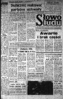 Słowo Ludu : organ Komitetu Wojewódzkiego Polskiej Zjednoczonej Partii Robotniczej, 1985, R.XXXVI, nr 181