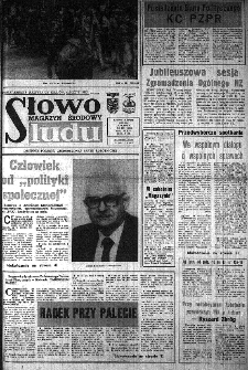 Słowo Ludu : organ Komitetu Wojewódzkiego Polskiej Zjednoczonej Partii Robotniczej, 1985, R.XXXVI, nr 218