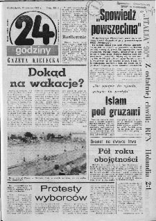 Gazeta Kielecka: 24 godziny, 1990, R.2, nr 30 (50)