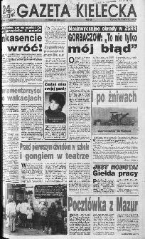 Gazeta Kielecka, 1991, R.3, nr 164