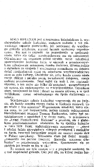 Pamiętnik Koła Kielczan 1925-1927