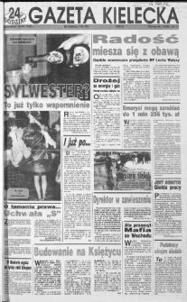 Gazeta Kielecka: 24 godziny, 1992, R.4, nr 1