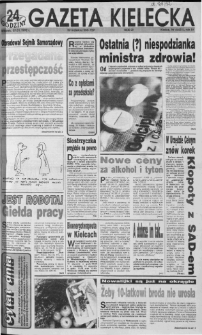 Gazeta Kielecka: 24 godziny, 1992, R.4, nr 4