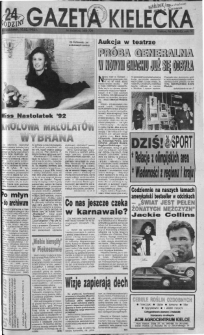 Gazeta Kielecka: 24 godziny, 1992, R.4, nr 28