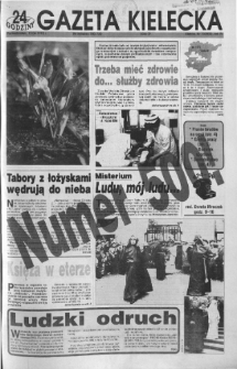 Gazeta Kielecka: 24 godziny, 1992, R.4, nr 73