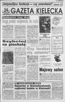 Gazeta Kielecka: 24 godziny, 1992, R.4, nr 92