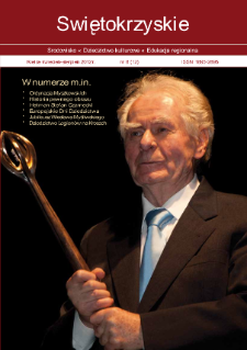 Świętokrzyskie - Środowisko, Dziedzictwo Kulturowe, Edukacja Regionalna, 8 (12)