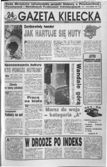 Gazeta Kielecka: 24 godziny, 1992, R.4, nr 163