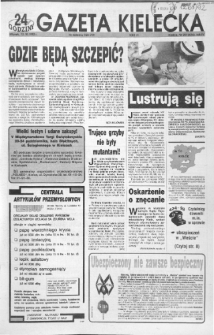 Gazeta Kielecka: 24 godziny, 1992, R.4, nr 201