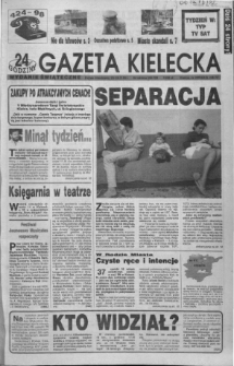 Gazeta Kielecka: 24 godziny, 1992, R.4, nr 209