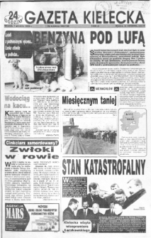 Gazeta Kielecka: 24 godziny, 1992, R.4, nr 235