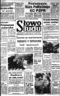 Słowo Ludu : organ Komitetu Wojew&oacute;dzkiego Polskiej Zjednoczonej Partii Robotniczej, 1979 R.XXX, nr 194