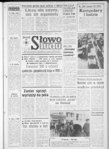 Słowo Ludu : dziennik Polskiej Zjednoczonej Partii Robotniczej, 1986 R.XXXVII, nr 29