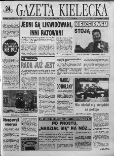 Gazeta Kielecka: 24 godziny, 1993, R.5, nr 222