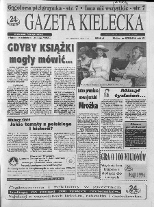 Gazeta Kielecka: 24 godziny, 1994, R.6, nr 87
