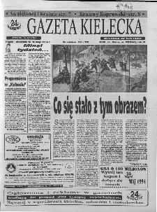 Gazeta Kielecka: 24 godziny, 1994, R.6, nr 92